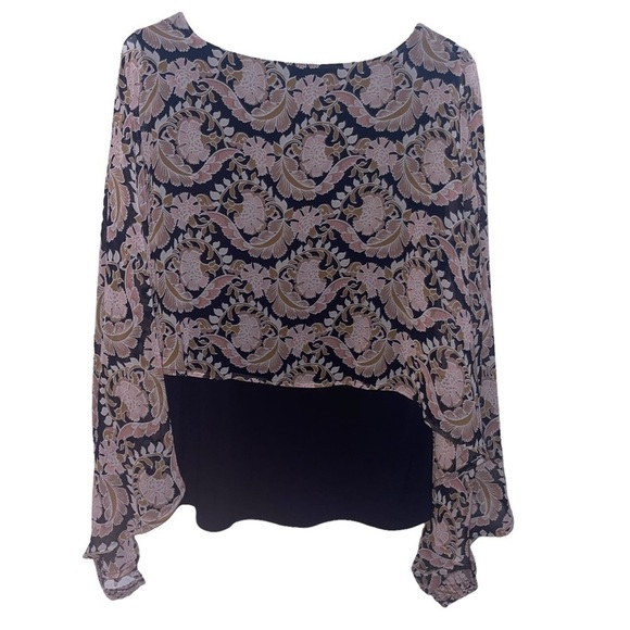 NWT Maurice’s Two Piece Connected Sheer Shirt - Picture 5 of 7